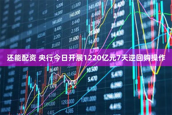 还能配资 央行今日开展1220亿元7天逆回购操作